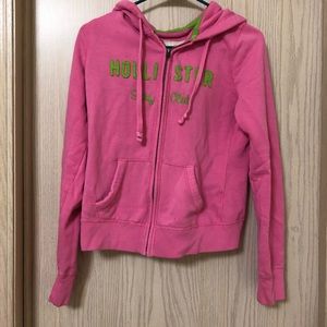 Hollister Zip-Up Hoodie, Size Medium